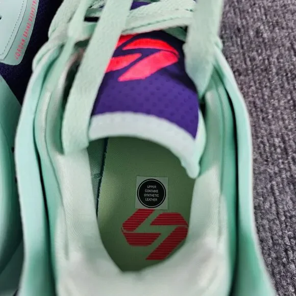 Nike Air Jordan Luka Doncic 1 Easter Mint Foam Purple Teal DQ6513-305 Boy's - Picture 8 of 15